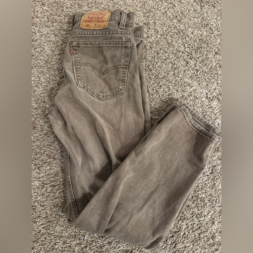 Levi's Tan Denim Jeans